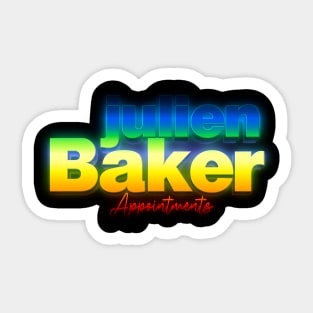 Appointments Julien Baker Sticker